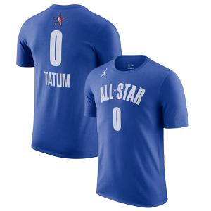 NBA ジェイソン・テイタム Tシャツ NBAオールスター2023 All-Star Name & Number T-Shirt Jordan Brand ブルー｜selection-basketball