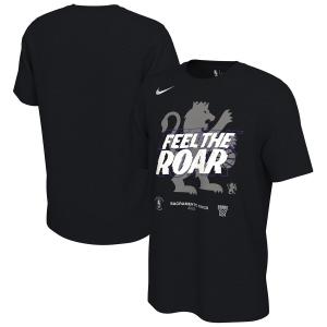 NBA サクラメント・キングス Tシャツ 2023 NBA プレーオフ進出 マントラ T-Shirt ナイキ/Nike ブラック｜selection-basketball