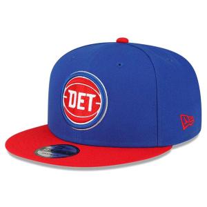 NBA ピストンズ キャップ 9FIFTY スナップバック 2トーン ニューエラ/New Era ロイヤル レッド｜selection-basketball