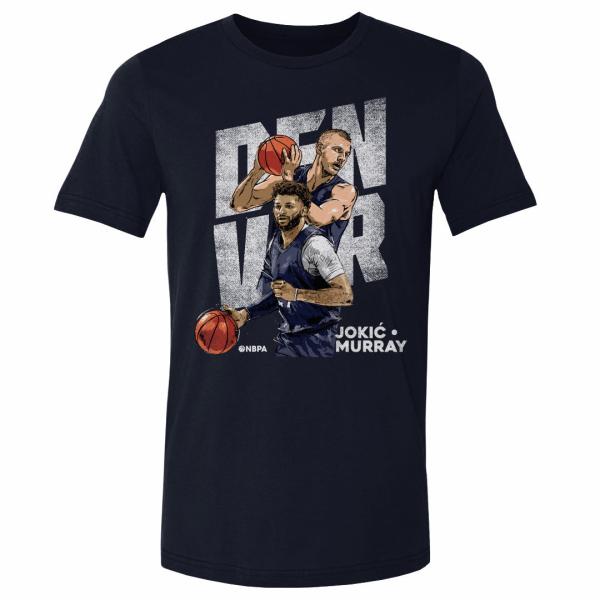 NBA ニコラ・ヨキッチ ジャマール・マレー ナゲッツ Tシャツ Denver Duo WHT 50...