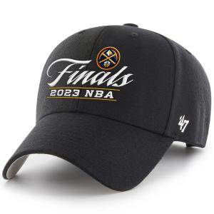 NBA ナゲッツ キャップ NBA ファイナル2023進出記念 MVP Structured Adjustable Hat 47Brand ブラック｜selection-basketball