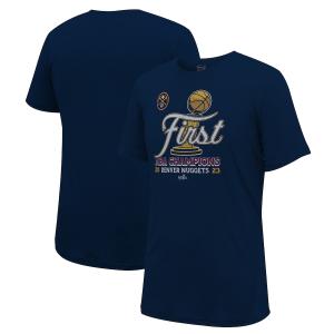 NBA ナゲッツ Tシャツ NBAファイナル2023 優勝記念 T-Shirt Stadium Essentials ネイビー｜selection-basketball