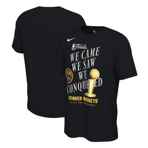 NBA ナゲッツ Tシャツ NBAファイナル2023 優勝記念 Celebration トロフィー T-Shirt ナイキ/Nike ブラック｜selection-basketball