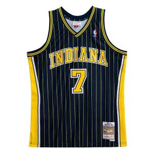 NBA ジャーメイン・オニール ペイサーズ ユニフォーム スウィングマン 2003-04 ミッチェル＆ネス/Mitchell & Ness ネイビー｜selection-basketball