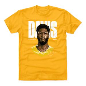 NBA アンソニー・デイビス レイカーズ Tシャツ Game Face T-Shirt 500Level ゴールド｜selection-basketball