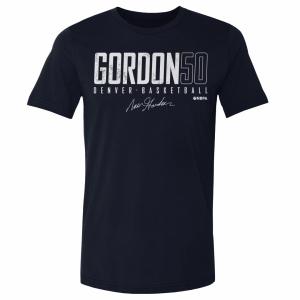 NBA アーロン・ゴードン ナゲッツ Tシャツ Denver Elite T-Shirt 500Level トゥルーネイビー｜selection-basketball