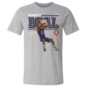 NBA ブラッドリー・ビール フェニックス・サンズ Tシャツ Phoenix Cartoon T-Shirt 500Level ヘザーグレー｜selection-basketball