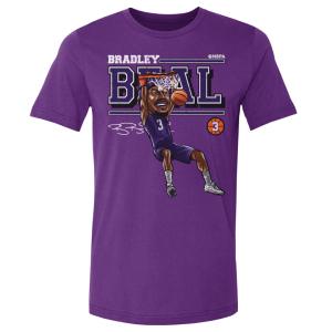 NBA ブラッドリー・ビール フェニックス・サンズ Tシャツ Phoenix Cartoon T-Shirt 500Level パープル｜selection-basketball