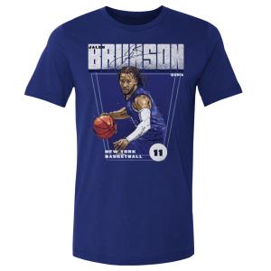 NBA ジャレン・ブランソン ニックス Tシャツ New York Premiere T-Shirt 500Level ロイヤルブルー｜selection-basketball