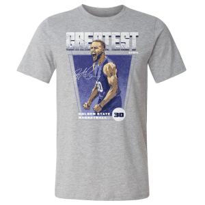 NBA ステファン・カリー ウォリアーズ Tシャツ Golden State Greatest T-Shirt 500Level ヘザーグレー｜selection-basketball