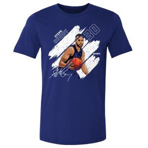 NBA ステファン・カリー ウォリアーズ Tシャツ Golden State Stripes T-Shirt 500Level ロイヤルブルー｜selection-basketball