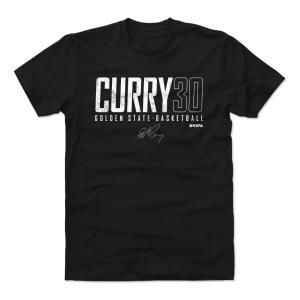 NBA ステファン・カリー ウォリアーズ Tシャツ Golden State Elite T-Shirt 500Level ブラック｜selection-basketball