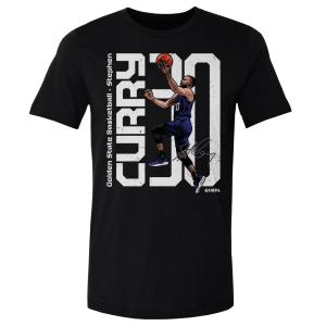 NBA ステファン・カリー ウォリアーズ Tシャツ Golden State Vertical T-Shirt 500Level ブラック｜selection-basketball