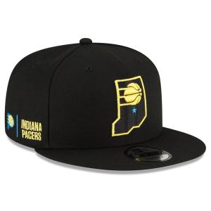 NBA ペイサーズ キャップ 2023/24 シティエディション オルタネート 9FIFTY スナップバック ニューエラ/New Era ブラック｜selection-basketball