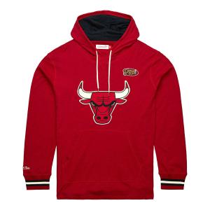 NBA シカゴ・ブルズ フーディー ヴィンテージロゴ フーディー ミッチェル＆ネス/Mitchell & Ness スカーレット｜selection-basketball