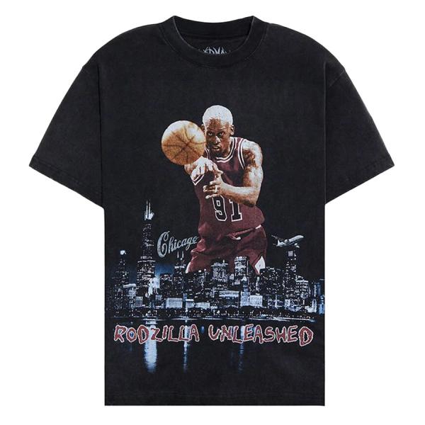 NBA デニス・ロッドマン シカゴ・ブルズ Tシャツ 【現地買付】Rodzilla Unleashe...