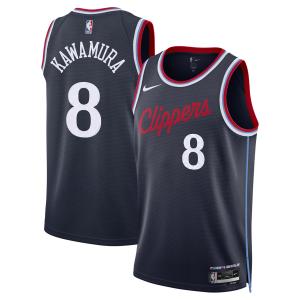 NBA 河村勇輝 クリッパーズ ユニフォーム 【現地買付セレクション特注】スウィングマンジャージ アイコンエディション ナイキ/Nike ネイビー
