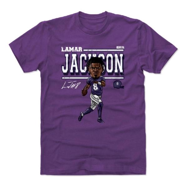 NFL Tシャツ ラマー・ジャクソン レイブンズ Cartoon T-Shirts 500LEVEL...