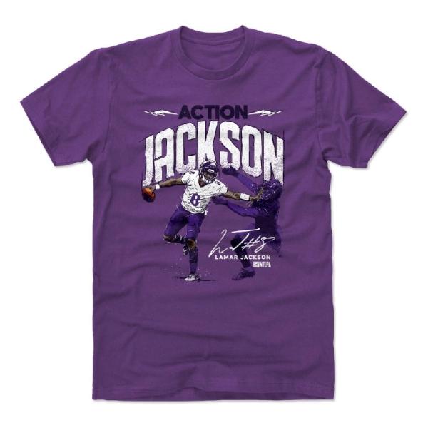 NFL Tシャツ ラマー・ジャクソン レイブンズ Action P T-Shirts 500LEVE...