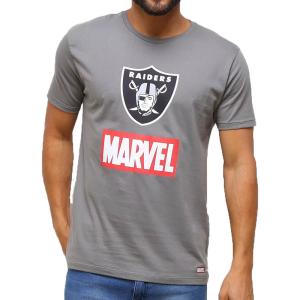 Nfl レイダース Tシャツ Nfl X Marvel マーベル Team Logo T Shirt グレー ncl Nfl tee03 バッシュ バスケグッズ Selection 通販 Yahoo ショッピング