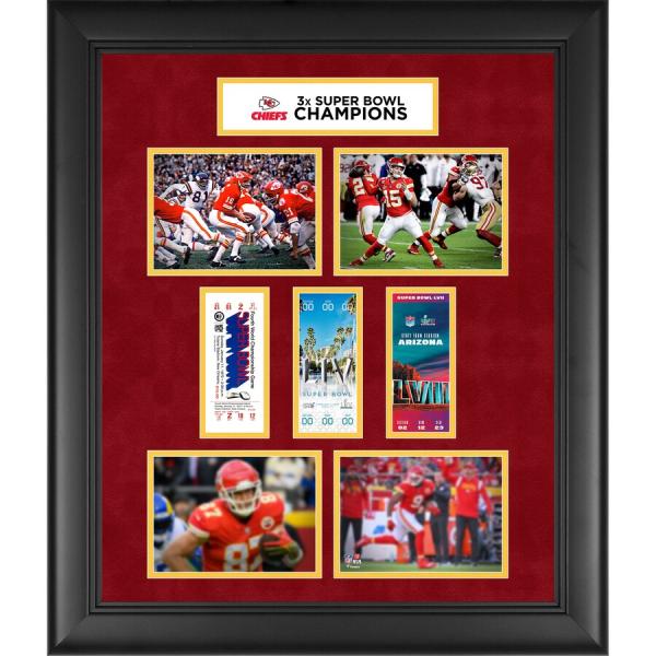 NFL チーフス フォトフレーム オーセンティック Framed 20 x 24 第57回 スーパー...