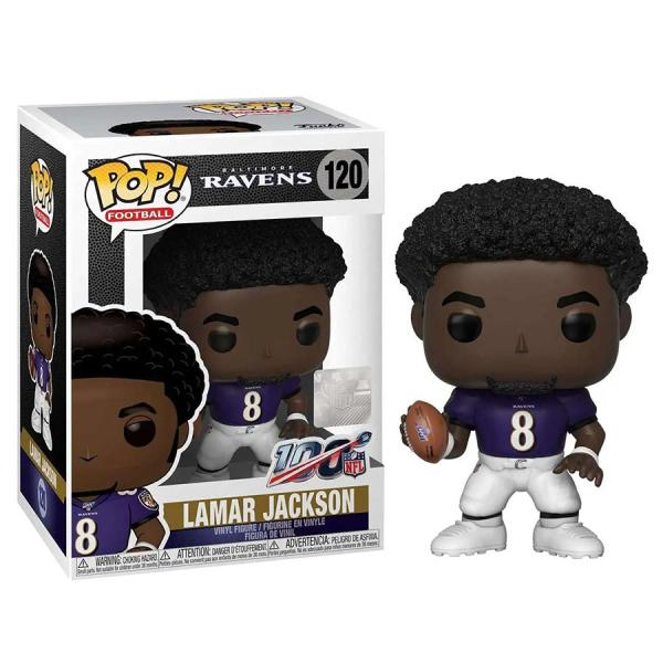 NFL ラマー・ジャクソン レイブンズ フィギュア Pop! Collectible Figure ...