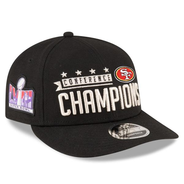 NFL 49ers キャップ 2023 NFC 優勝記念 ロッカールーム Low Profile 9...