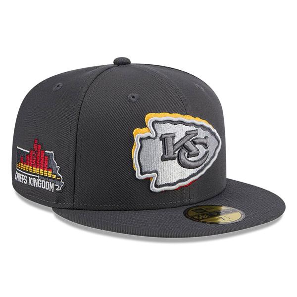 NFL チーフス キャップ ドラフト2024 Draft 59FIFTY Fitted Hat オン...