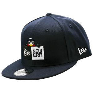 東京ヤクルトスワローズ グッズ キャップ/帽子 つば九郎CAP ニューエラ/New Era ネイビー｜selection-basketball