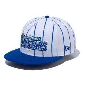 横浜DeNAベイスターズ グッズ キャップ ユニフォーム 9FIFTY キャップ ニューエラ/New Era ホワイト/ロイヤル｜selection-basketball