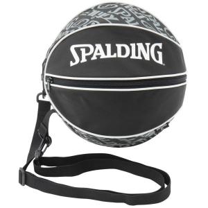 SPALDING ボールバッグ タイポグラフィー SPALDING ブラック｜selection-basketball