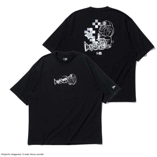 Animation Tシャツ ドラえもん オーバーサイズ Oversized Cotton Graf...