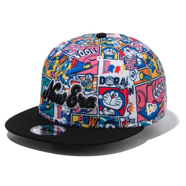 Animation キャップ ドラえもん 9FIFTY Comic All Over Snapbac...