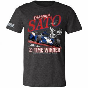 インディ500 佐藤琢磨 Tシャツ 2020 優勝記念 ブラック