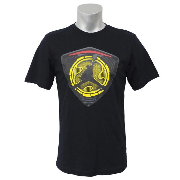 ジョーダン/JORDAN エアジョーダン 14 レトロ シールド Tシャツ ブラック 619946-...