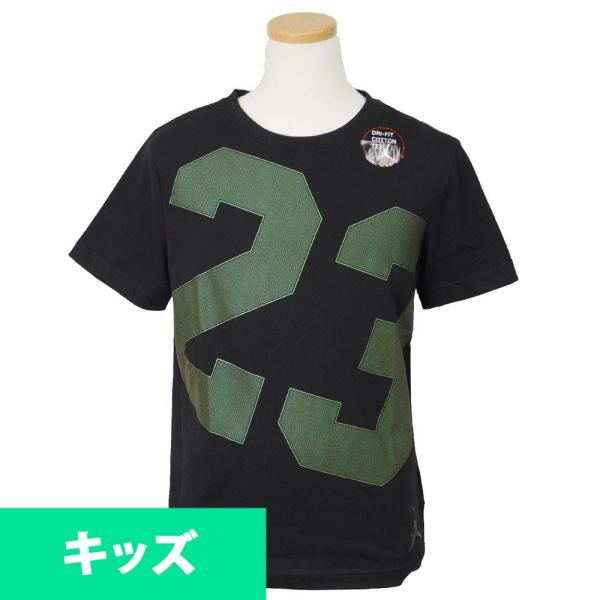 ジョーダン/JORDAN キッズ Tシャツ 半袖 23 ブラック【OCSL】