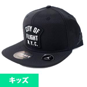 JORDAN ジョーダン キャップ/帽子 City Of Flight NYC Snapback Hat (Youth) ブラック｜selection-j