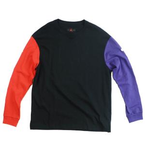 ジョーダン Jordan JORDAN Tシャツ tシャツ メンズ 長袖 ロンT ロンt ブラック レッド パープル Rivals L/S T-Shirt｜selection-j