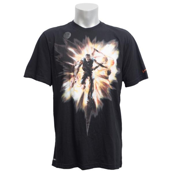 ナイキ KD/NIKE KD ケビン・デュラント Tシャツ 半袖 スピード ブラック 575474-...