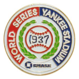 MLB ヤンキース ワールドシリーズ チェイス ピンバッチ 1937 エスジーエー/SGA レアアイテム｜selection-j