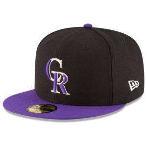 ロッキーズ キャップ ニューエラ NEW ERA  MLB オーセンティック オンフィールド 59FIFTY オルタネート 平つば キャップ 特集｜selection-j