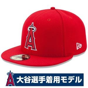 大谷翔平選手所属 エンゼルス キャップ ニューエラ NEW ERA  MLB オーセンティック オンフィールド 59FIFTY ゲーム 23wbsf｜selection-j