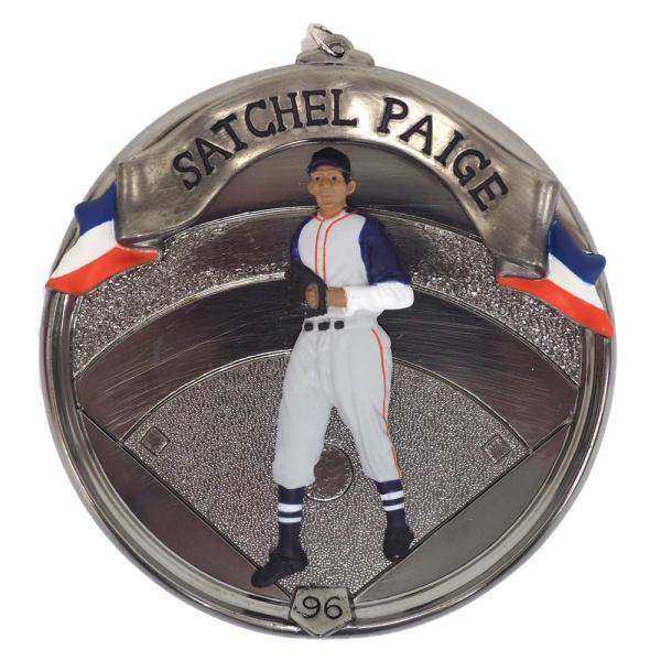 MLB インディアンス サチェル・ペイジ クリスマス オーナメント 1996 Hallmark レア...