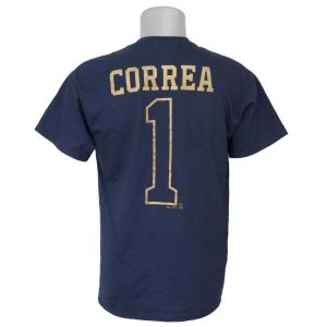 リニューアル記念メガセール MLB アストロズ カルロス・コレア 2018 ゴールドプログラム Tシャツ ネーム＆ナンバー マジェスティック/Majestic｜selection-j