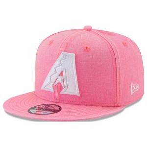 ダイヤモンドバックス キャップ ニューエラ NEW ERA  MLB パステルカラー ネオンタイム スナップバック ピンク｜selection-j