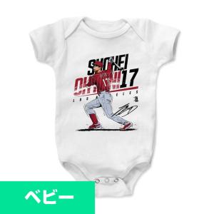 MLB エンゼルス 大谷翔平 ベビー服 Player Art Cotton 500Level ホワイト