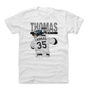 MLB Tシャツ ホワイトソックス フランク・トーマス Player Art Cotton T-Shirt 500Level ホワイト 1112LV【OCSL】｜selection-j