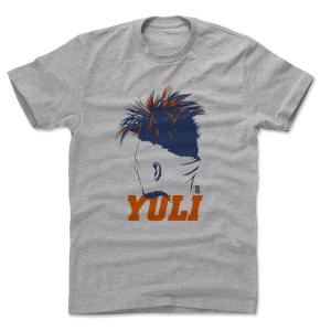 MLB Tシャツ アストロズ ユリエスキ・グリエル Player Art Cotton T-Shirt 500Level グレー 1112LV【OCSL】｜selection-j