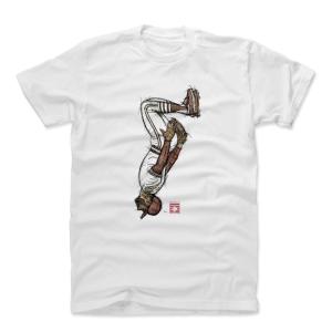 MLB Tシャツ カージナルス オジー・スミス Player Art Cotton T-Shirt 500Level ホワイト 1112LV【OCSL】｜selection-j