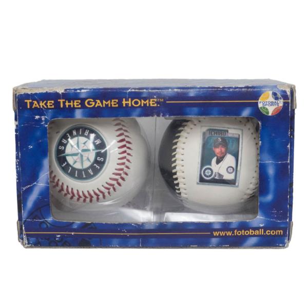 MLB(メジャーリーグ) マリナーズ イチロー 2001 2 フォトボールズ Fotoball